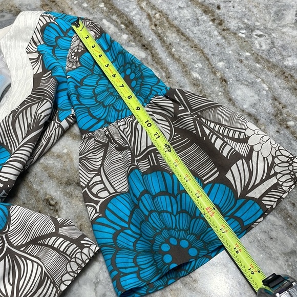 Trina Turk Bonita Women’s Floral Bell Sleeve Boho Mini Dress Size 4 100% Silk - Picture 7 of 12